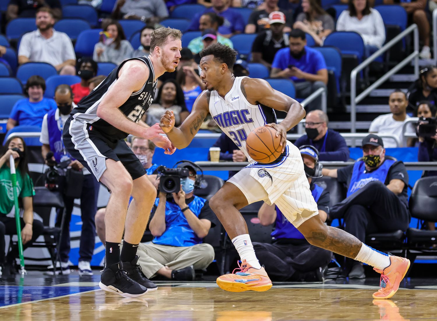 Wendell Carter Jr. was traded to the Orlando Magic at the trade deadline during the 2020-21 NBA season. 